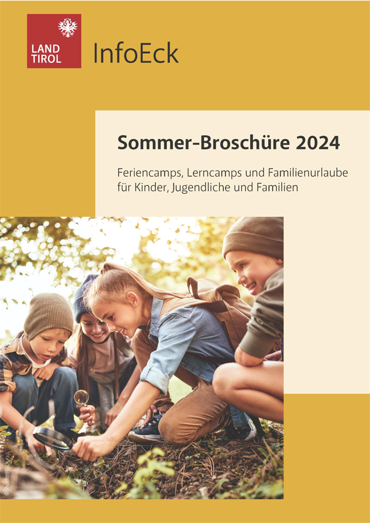 Sommer Broschüre 2024, InfoEck Generationen LandTirol