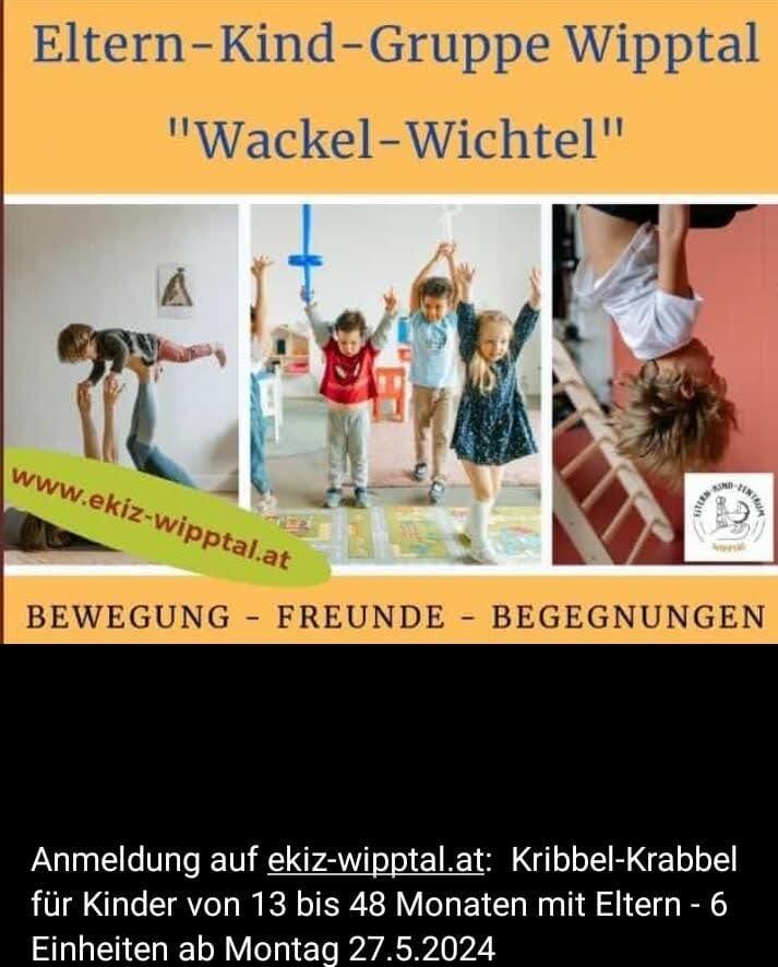 Flyer Ekiz, Eltern-Kind-Gruppe "Wackel-Wichtel"